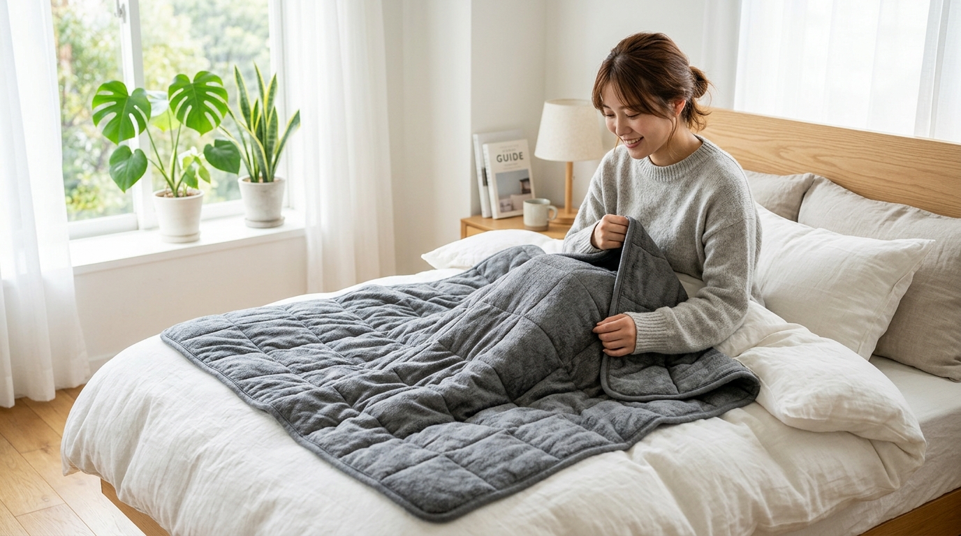重い毛布や重い布団が好きな理由は？心地よく感じる人の特徴