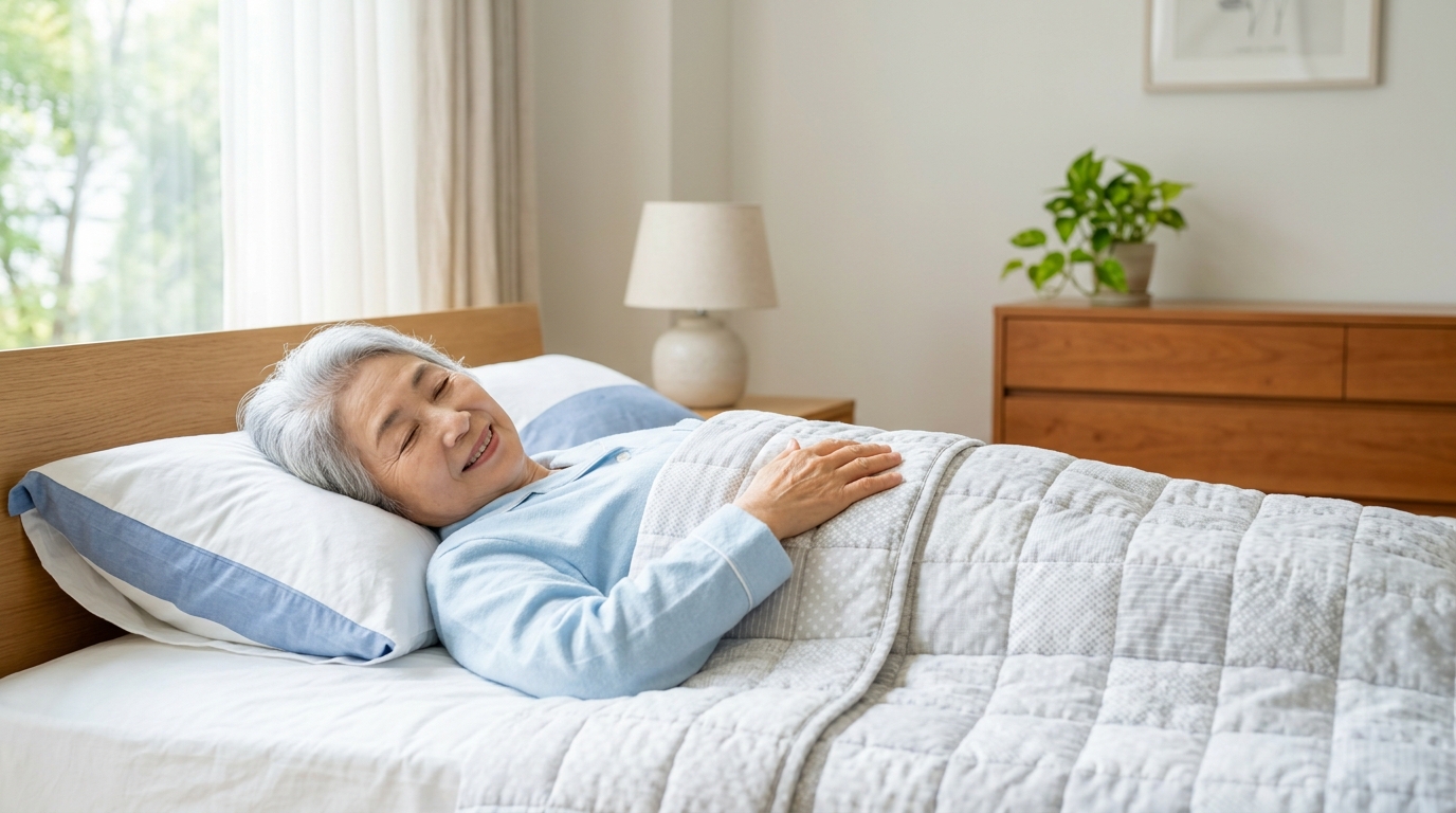 加重ブランケットと普通の毛布の違いは？重さや選び方を解説